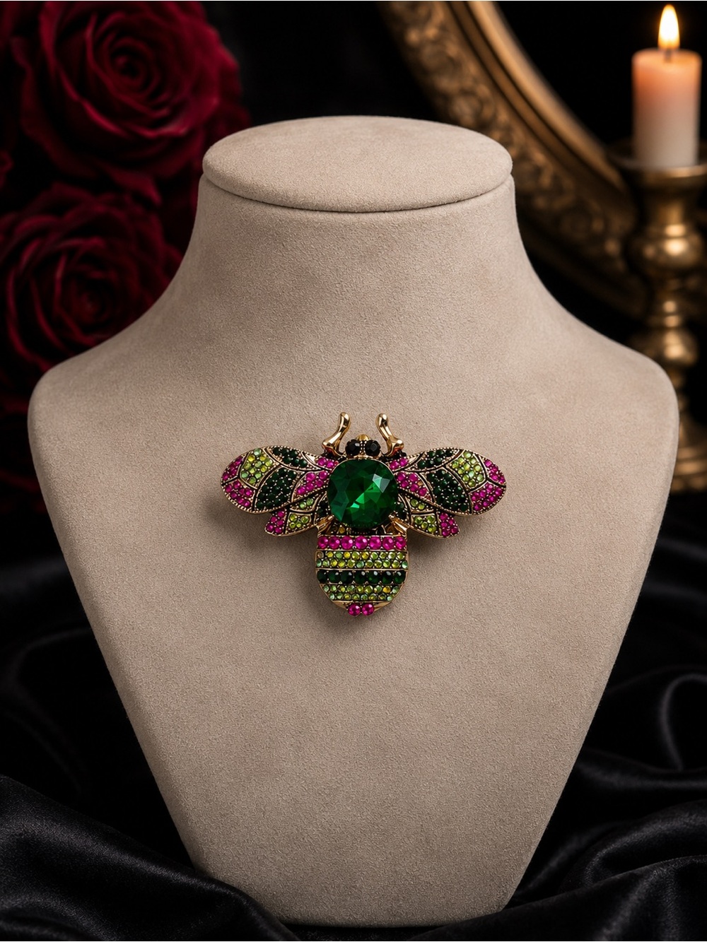 Brooch Pin Jewelry Blingy Bug New